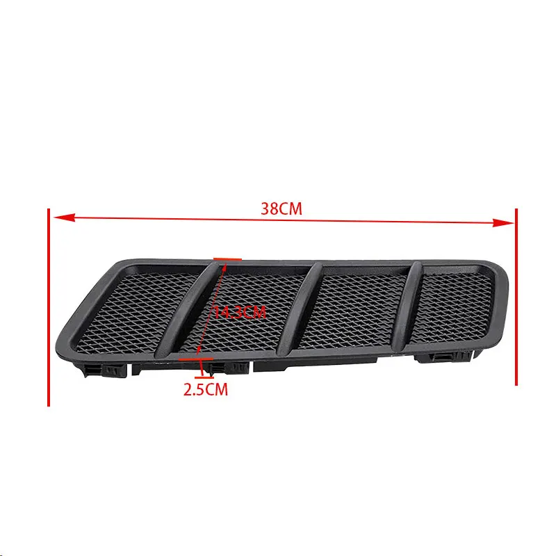 Applicable to Mercedes Benz W166 ML hood, air outlet, radiator grille, and air mesh 1668800105 1668800205