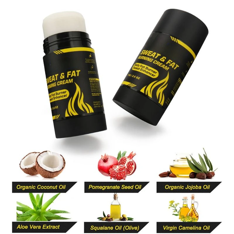 75g Weight Loss Slimming Cream Belly Fat Burner Sweat Enhancer Burning Abdomen Abdominal Muscle for Men and Women