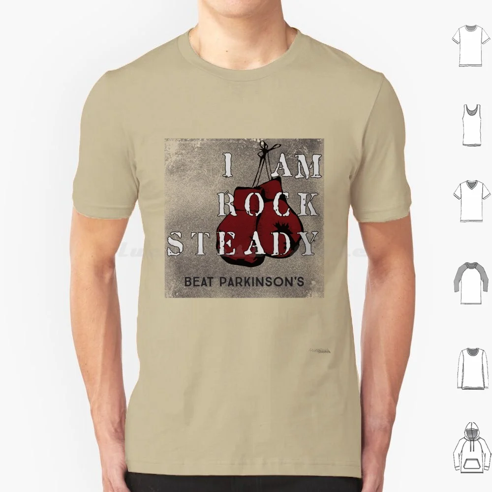 

Футболка Rock Steady Boxing Parkinson's, хлопок для мужчин и женщин, с принтом «сделай сам», Parkinsons, Steady Boxing Knock