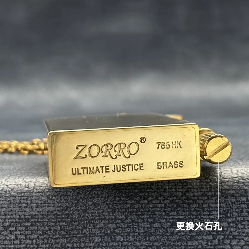 2024 Classic Brass Unique Kerosene Lighter Creative Gift Personalized Retro Oil Lighter Wholesale