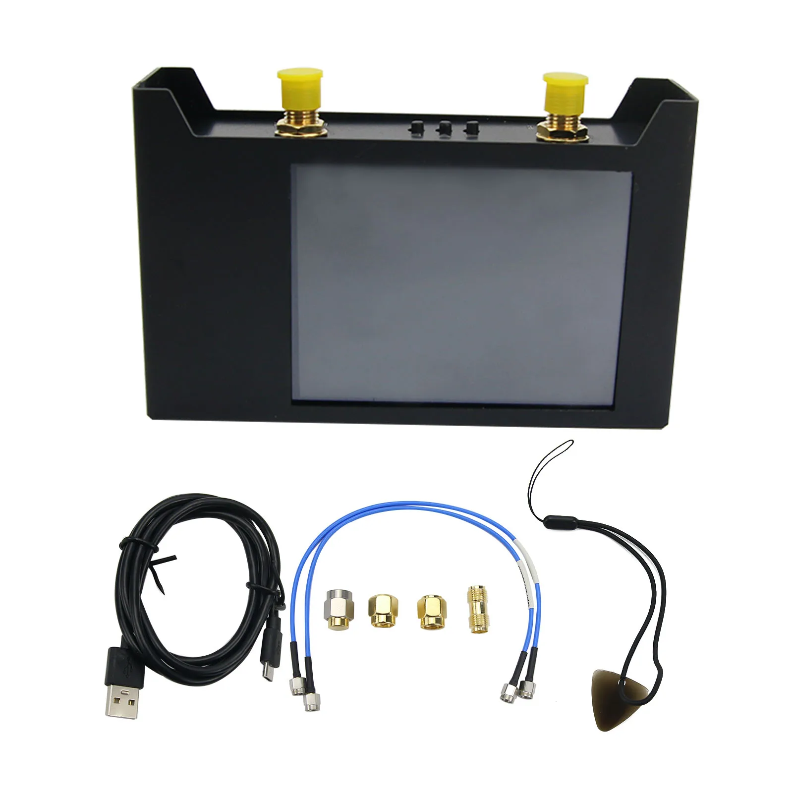 SAA2 50K-3GHz NanoVNA Vector Network Analyzer 2.8'' Shortwave Antenna Analyzer with Metal Shell