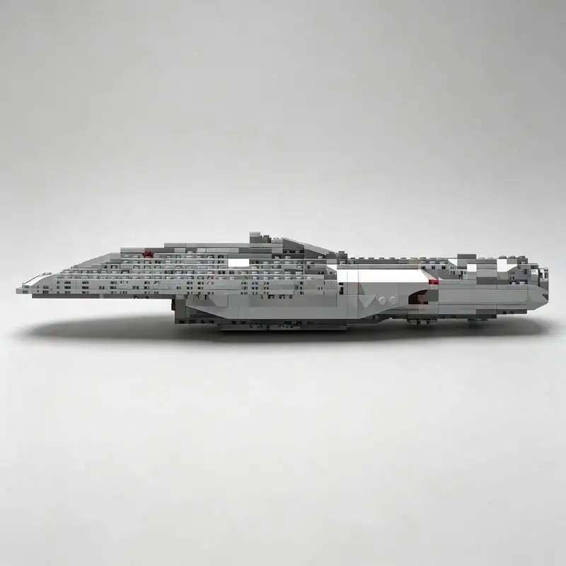 781PCS Futuristic Space Cruiser Building Blocks Model DIY Assembly Toy Vehicle Creative Popular Display Birthday Festival Gift