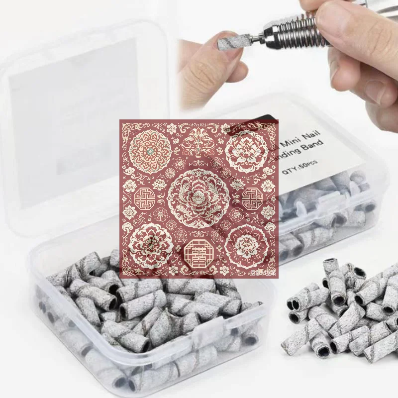 Nail Drill Machine - 3mm Mini Nail Sanding Ring Bands
