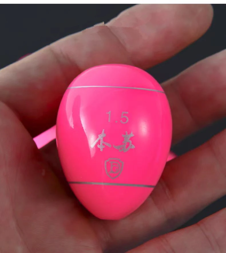 Pink Sea Fishing Hole Float Bobber Chinese High Quality ABS Plastic Float Foam Saltwater Rock Fishing Gear Accessories