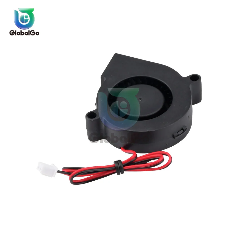 5015 5V/12V/24V Cooling Turbo Fan Brushless 3D Printer Parts 2Pin For Extruder DC Brushless Cooling Turbine Blower Fan