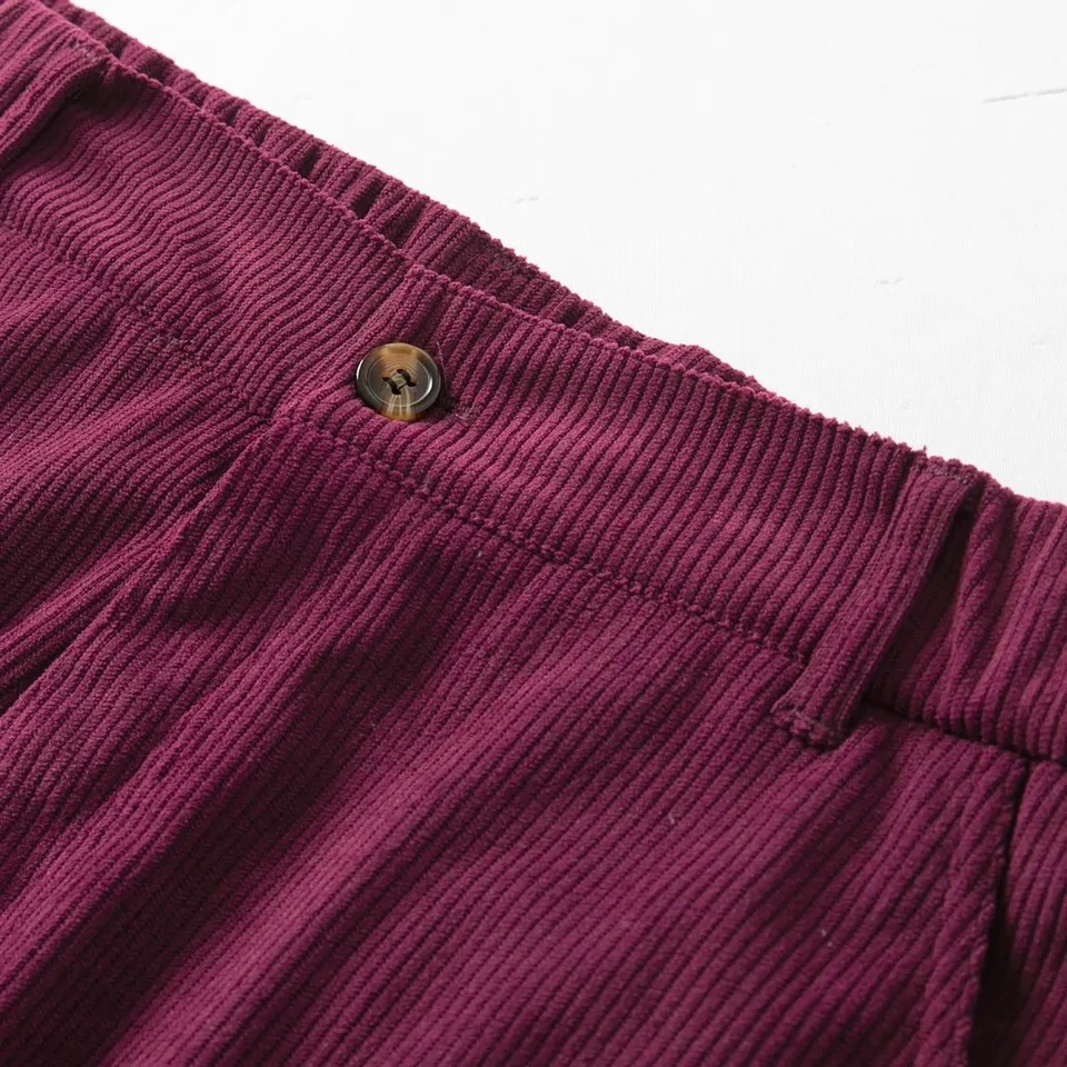 

Summer Men Corduroy Shorts Casual Lightweight Men's Beach Board Shorts Vintage Solid Color Cargo Short Pants Male Clothing