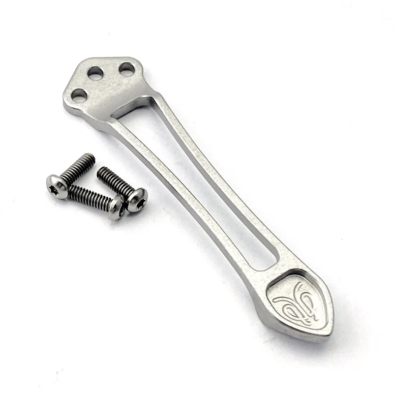 مخصص سكين التيتانيوم مشبك جيب ، حمل عميق ، التصنيع باستخدام الحاسب الآلي ، Benchmade ، Griptillian ، ، Bugout ، ، ، من من Contec ، CNC ، بروتيك ، صفر تسامح