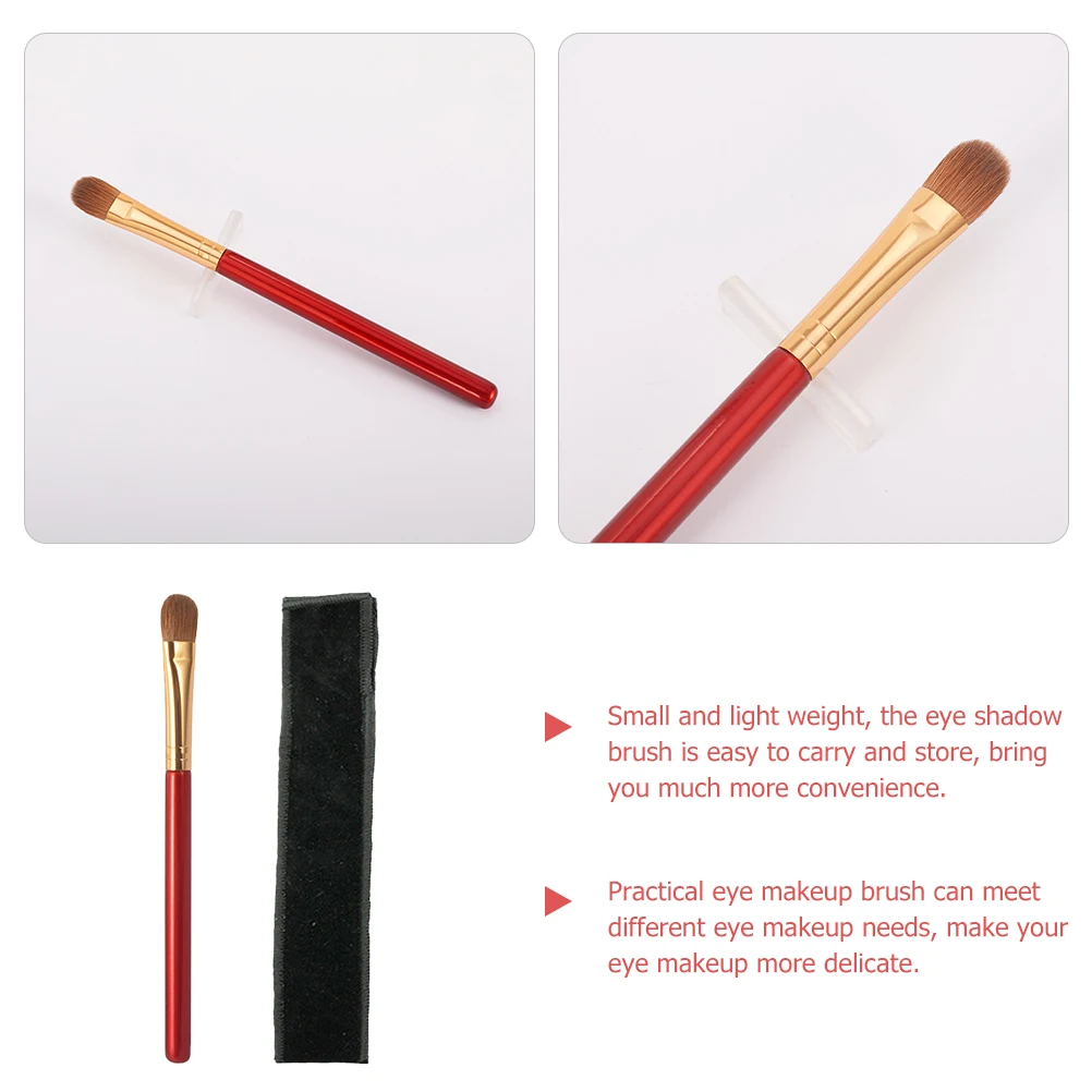 

Кисть для теней для век, косметика для макияжа, имитация волос, кисти для глаз, кисти для макияжа, для растушевки теней, размазывания, портативные