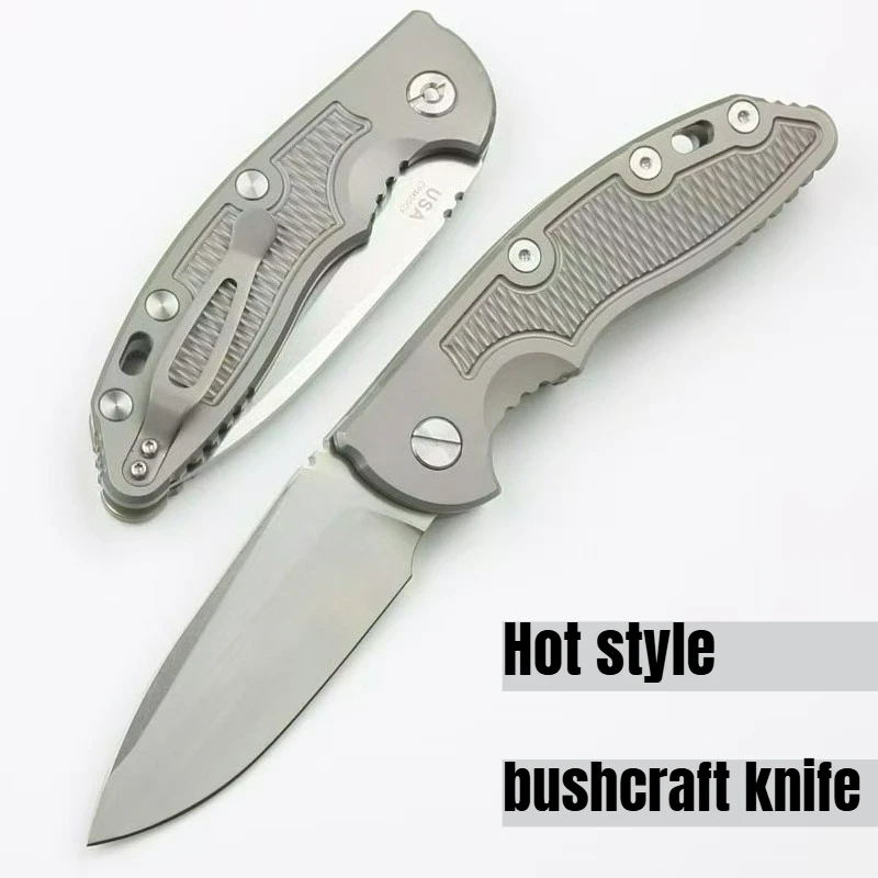 

XM18 Folding Knife Titanium Handle CPM20CV blade edc multitool knives Daily at home cutting outdoor bushcraft tactical knife