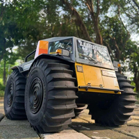 D-E077 1/10 RC Car All-terrain Off-road Vehicle Crawler Professional Amphibious Climbing Cars Radio Control Model Toys Gifts