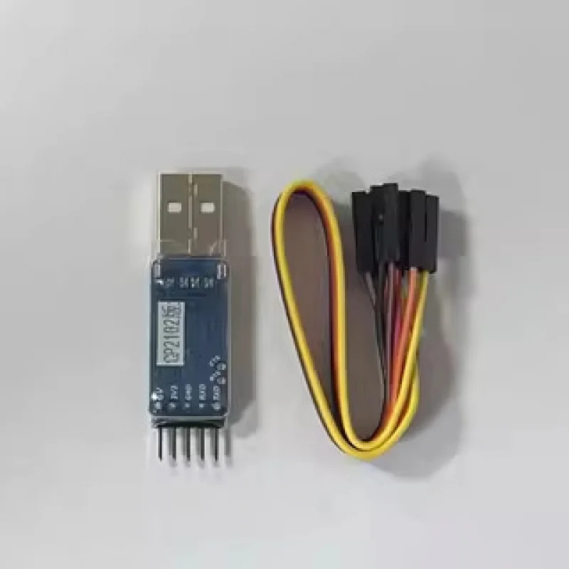 USB to TTL 시리얼 컨버터 모듈 CP2102 CH340 USB to UART 어댑터 (3.3V/5V 전원, 보드 속도 300bps-1Mbps, 가상 COM 포트 지원)