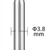 30W 40W 60W Pure Copper Soldering Iron Tip External Heat Welding Tool For For BGA Repair Electronics Accessories Silver 70mm