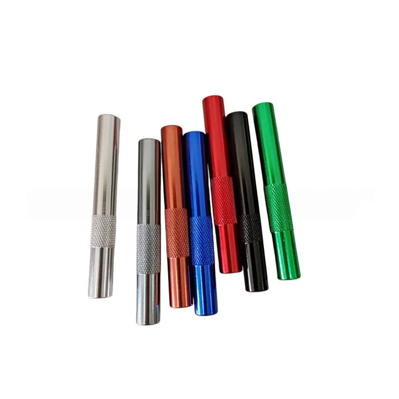 NEW 70CM Men’s Cool Metal Straw Gadget (Aluminum Alloy Tube): Functions as Portable Metal Smoke Pipe & Cigarette Accessories
