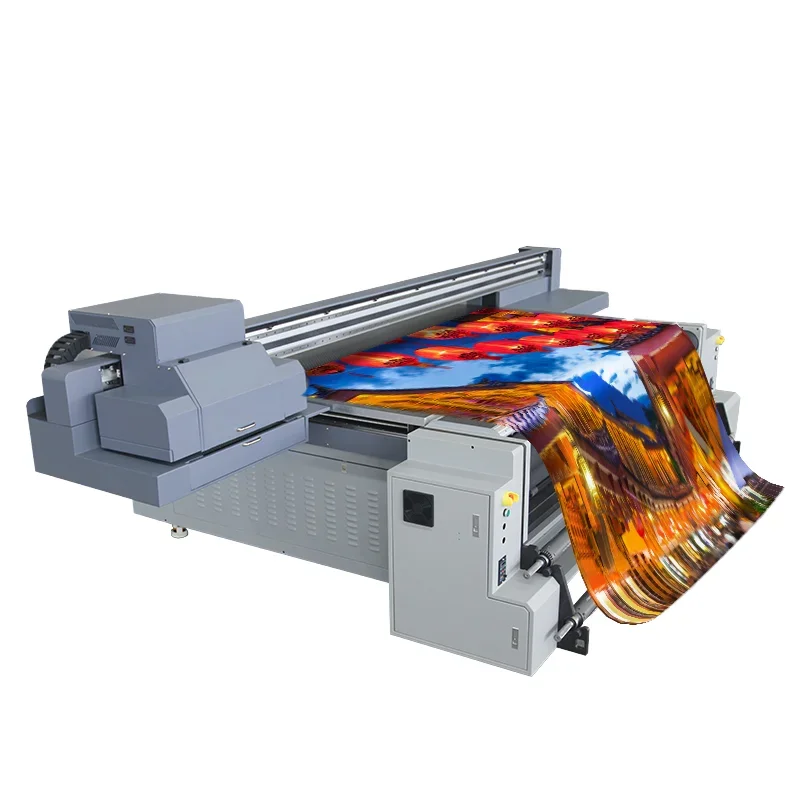 Automatic Digital UV Inkjet Printer Flatbed and Roll-to-Roll New Condition for Retail Industries 1 Year Warranty