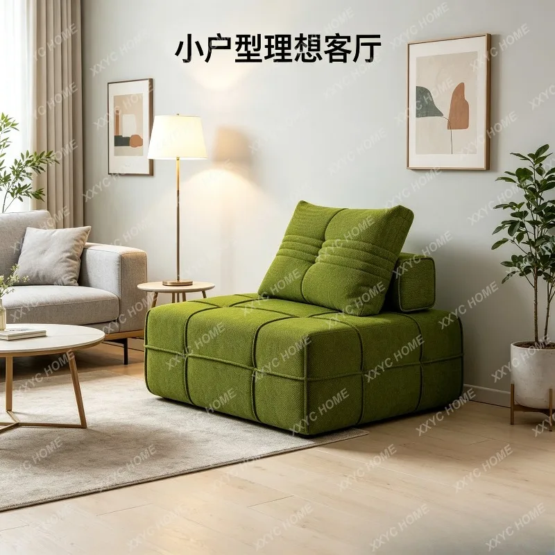 Vacuum compressed sofa, minimalist modern living room single lazy sofa, z662, 100*100*38