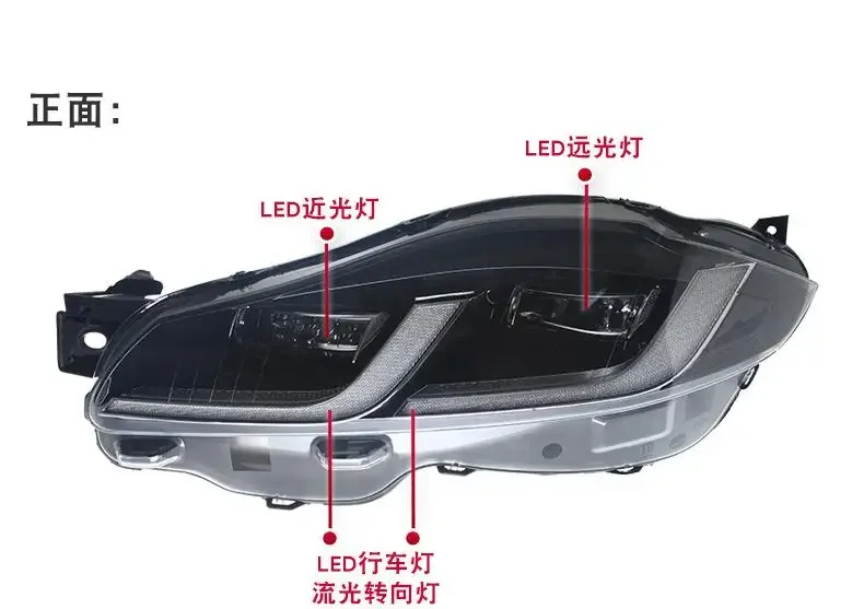 High Quality for XJL 2012-2019 Head Light Assembly New Style Full LED Dynamic Sequential Head Lamp Halogen Xenon Tail