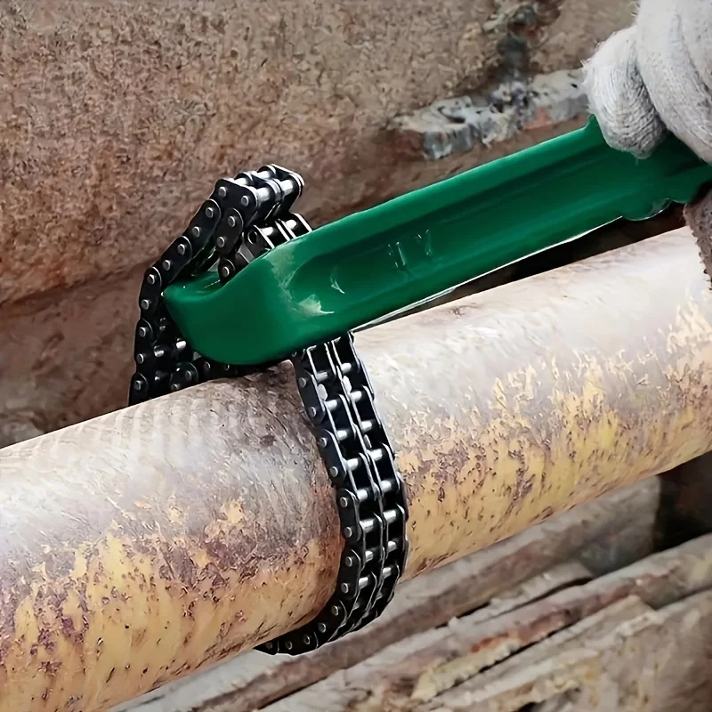 1 قطعة أداة مفتاح الربط الصلب الثقيلة ، مفتاح ربط قبضة قابل للتعديل مع مقبض مريح لإزالة تركيبات أنابيب فلتر الزيت #2