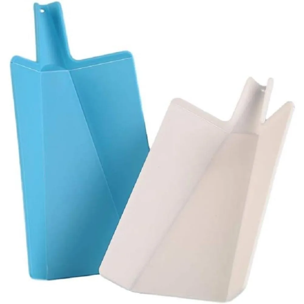 

Складная пластиковая разделочная доска - разделочная доска Кухонный коврик для приготовления пищи | 11 x 7 дюймов | Нескользящая поверхность | Посудомоечная машина