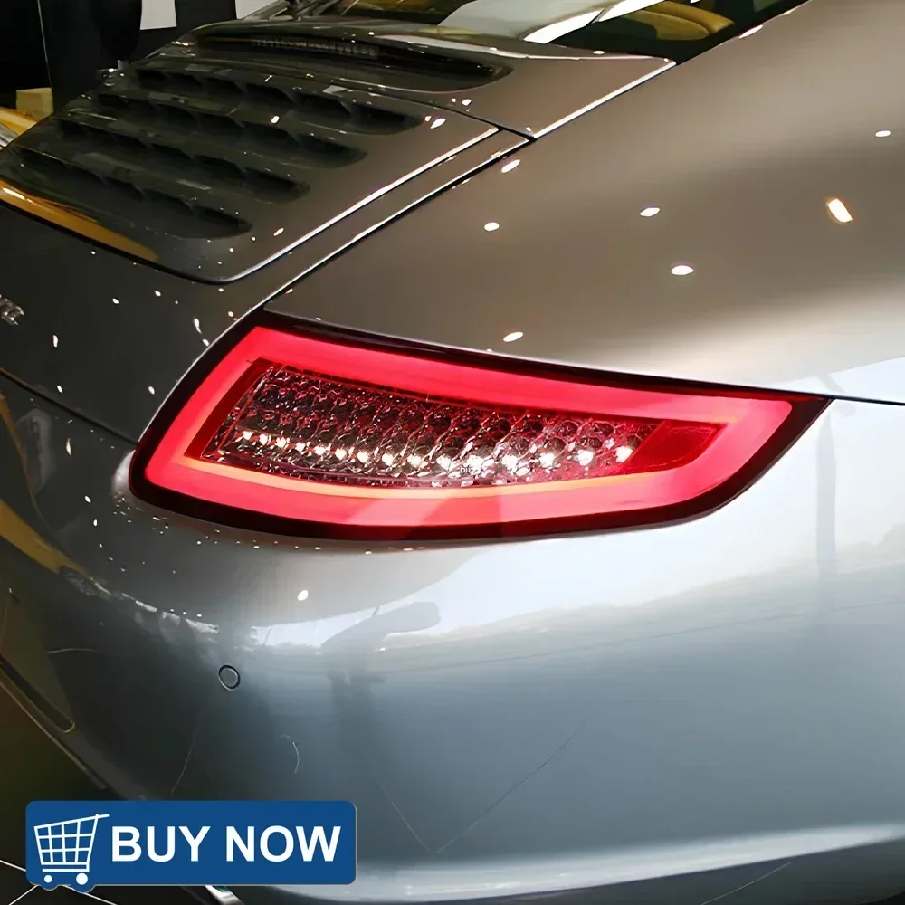 

Авто задние фонари для Porsche 911-997.1 2005-2008, светодиодные задние фонари автомобиля в сборе, обновление, стиль 991, мигающие аксессуары для задних фонарей