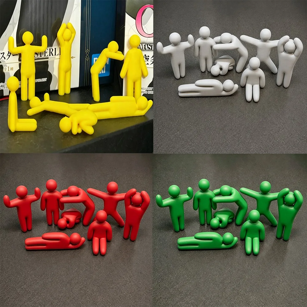 3D-Gedrucktes Meccha Chamäleon Rot Gelb Grün Weiß Versteck-Roboter-Modell Mehrfach Posierbare Sammlerfigur Action-Roboter Tier-Statue