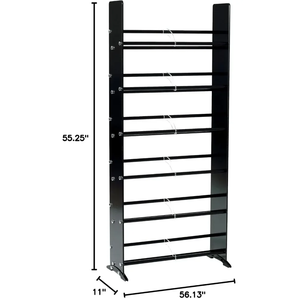 336 CD 234 DVD TD319B Rack Vinyl Record Storage Cds Furniture for Vinyl Records Black/Chrome Freight Free Racks Cd Music Shelf