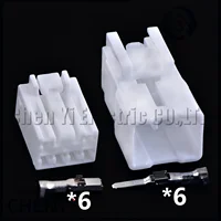 Conector de navegación Multimedia de 6 pines enchufe de luz trasera de coche enchufe de interruptor regulador de ventana MG 641047   MG 651044   Para Toyota Hyundai