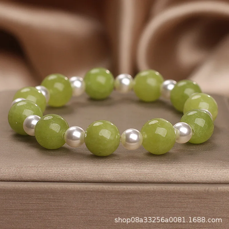 جديد التورمالين الأخضر الطبيعي سوار للنساء ضوء فاخر المتخصصة رائعة عصرية بسيطة متعددة الاستخدامات كريستال