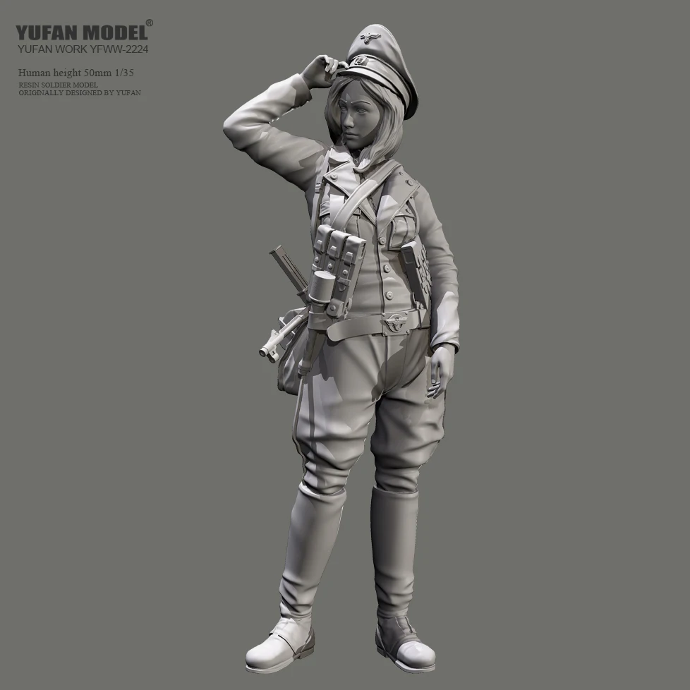 YUFAN MODEL1/35 Resin model kits figure beauty colorless and self-assembledYFWW-2224