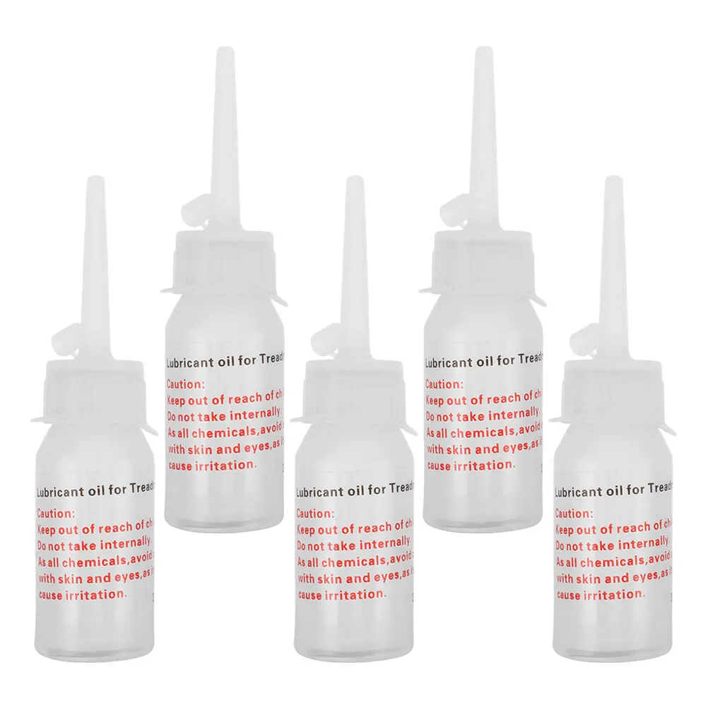 

5Pcs Treadmill Lubricant Silicone Oil Belt Treatment for Smooth Home Gym Fitness Machines 30ml