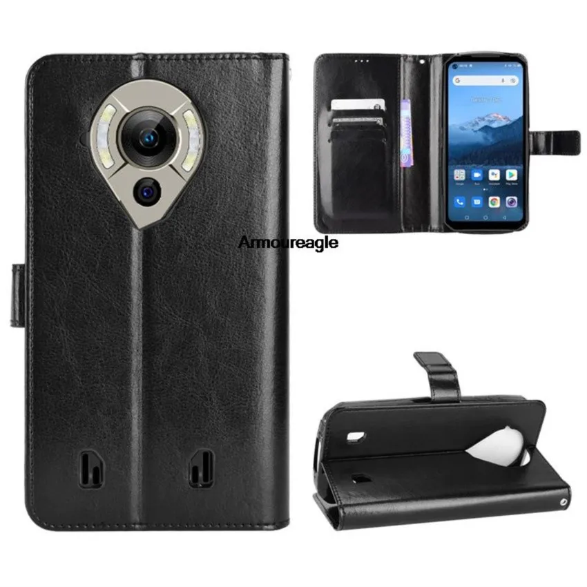 for oukitel wp16 case luxury flip pu leather wallet lanyard stand case guard on for oukitel wp16 wp 16 oukitelwp16 phone bag