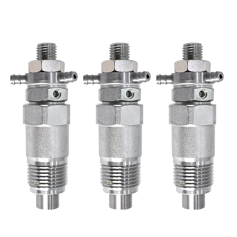 3PCS Fuel Injectors 15271-53000 15271-53020 For Kubota D1302 D1402 V1702 V1902 Replacement Accessories