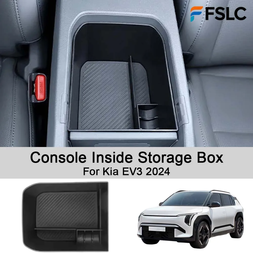 

Cars Accessories Console Inside Storage Box For Kia EV3 2024 Car Automotive Interior Decoration Upgrade Modify A Car
