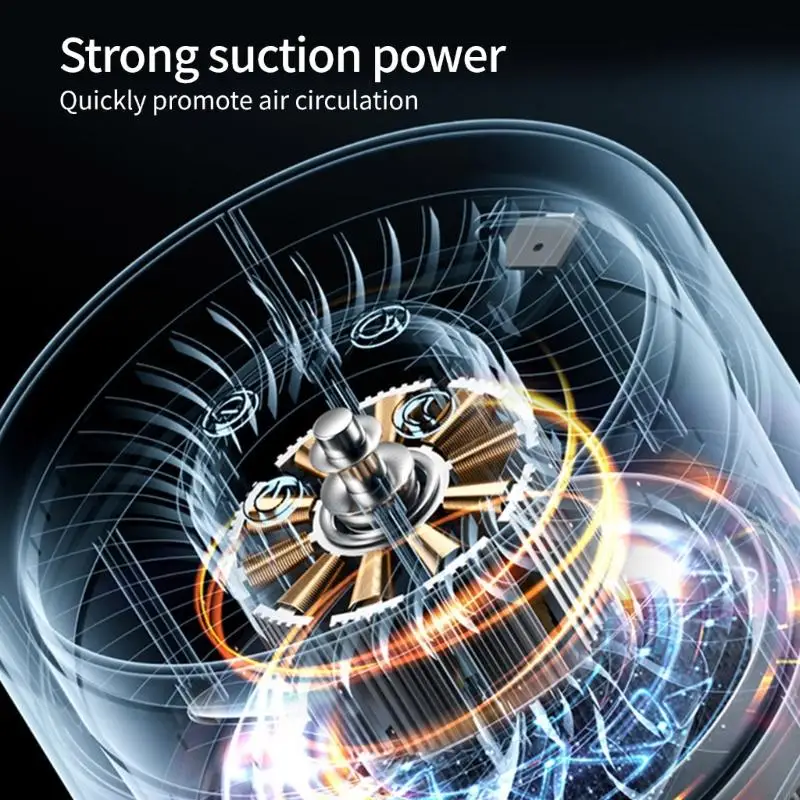 أجهزة تنقية الهواء U0DE لغرفة غرفة نوم متكررة استخدام سطح المكتب الصغيرة المحمولة المتنبر أيون هواء المرشحات