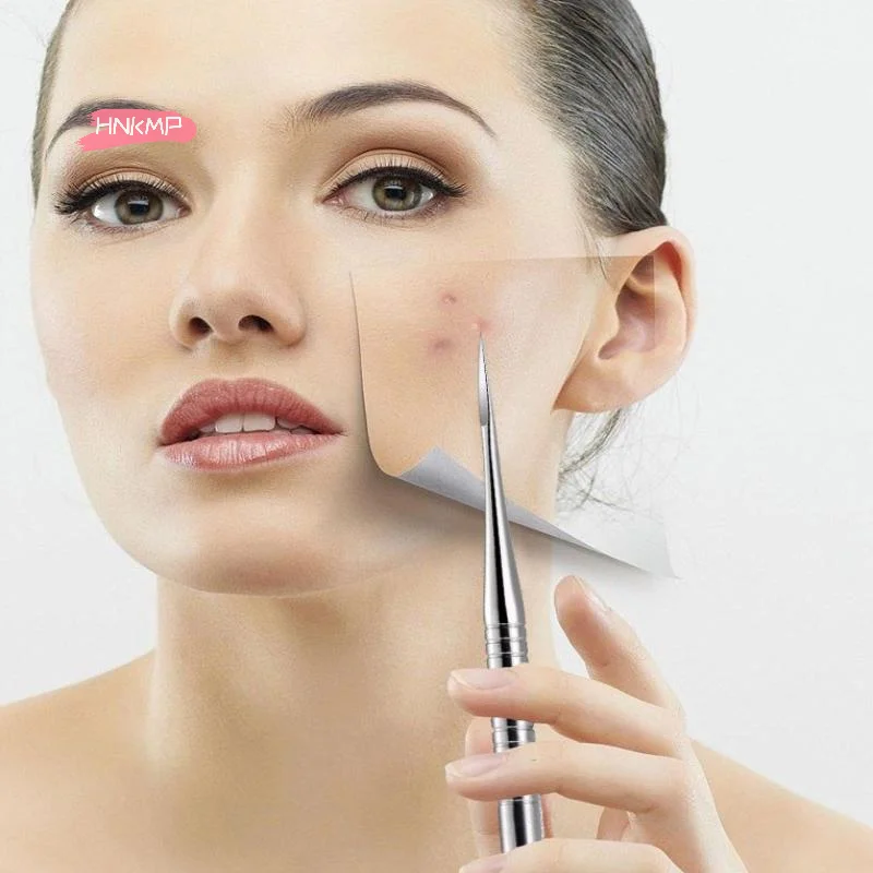 Outil professionnel de pince à points noirs de bouton de cellule Ultra-fine pour les Salons de beauté outil de beauté d'aiguille d'élimination des particules de graisse d'acné