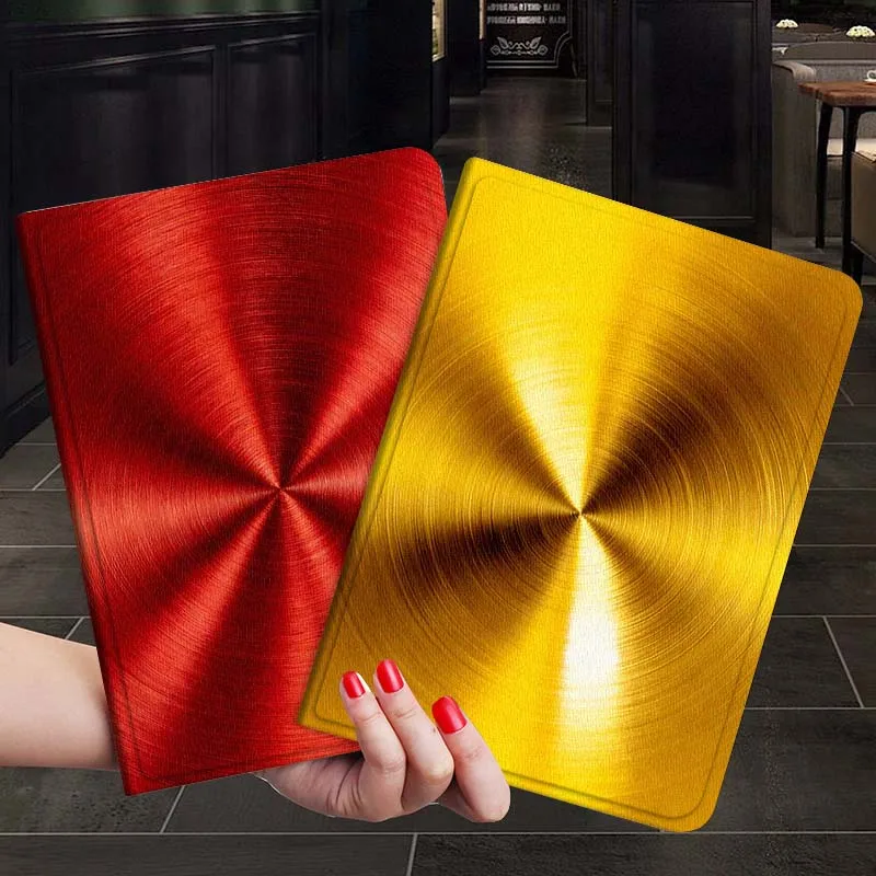 

Metal Style Pattern Cool Tablet Case For Samsung Galaxy Tab S7 S8 S9 S10 FE Plus 12.4 13.1 Inch