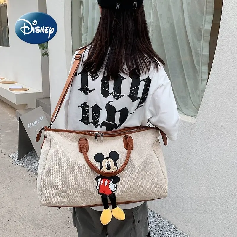 Disney Mickey\'s New Urine Bag Handbag Multifunctional Baby Bag Fashion Female Travel Handbag Luxury Brand Luggage Bag Gymons