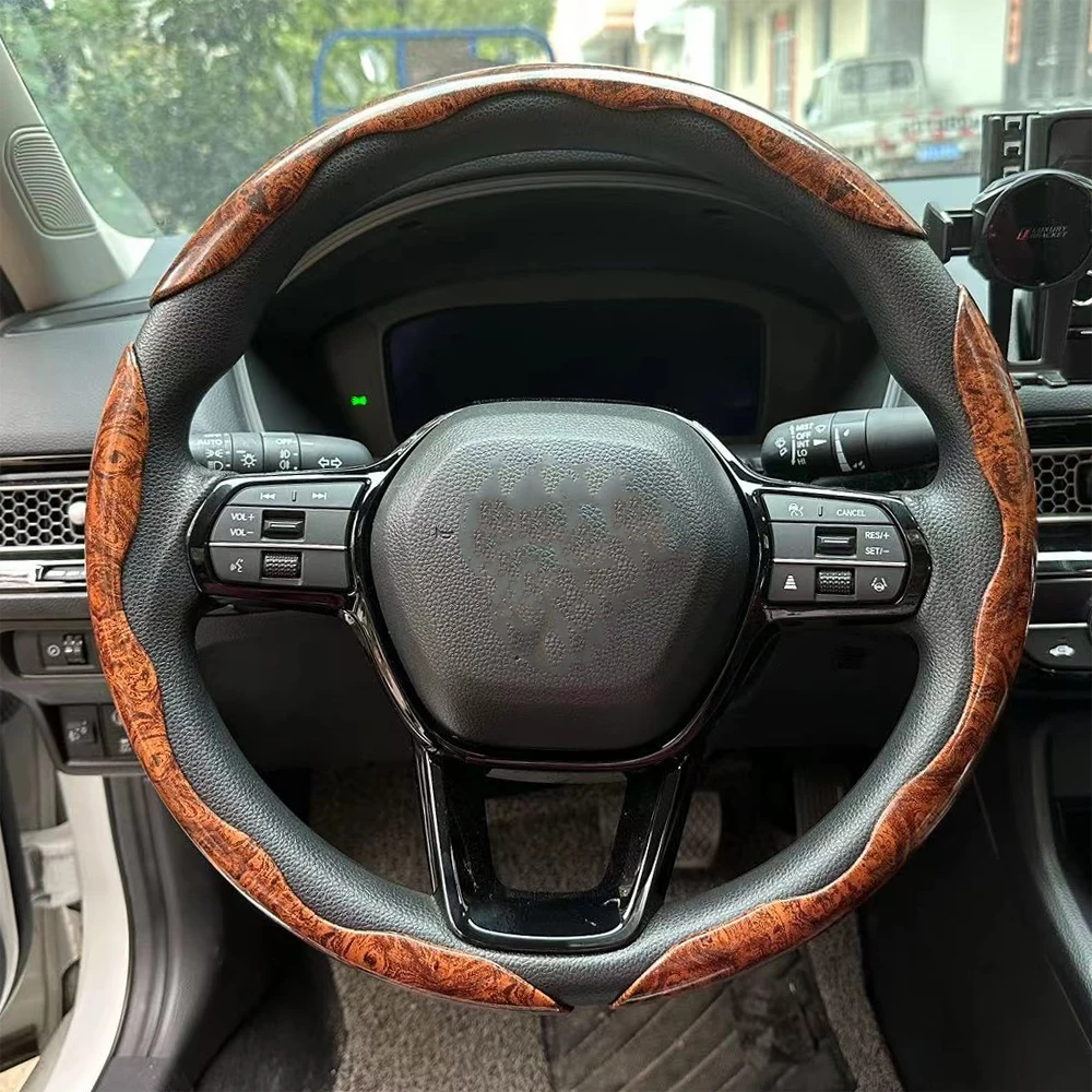 For BMW Series 1 3 5 F30 F31 F34 E90 E46 316i 318i 320i 325i 330i 335i E93 F11 E87 F22 E82 G05 G07 F07 Car Steering Wheel Cover