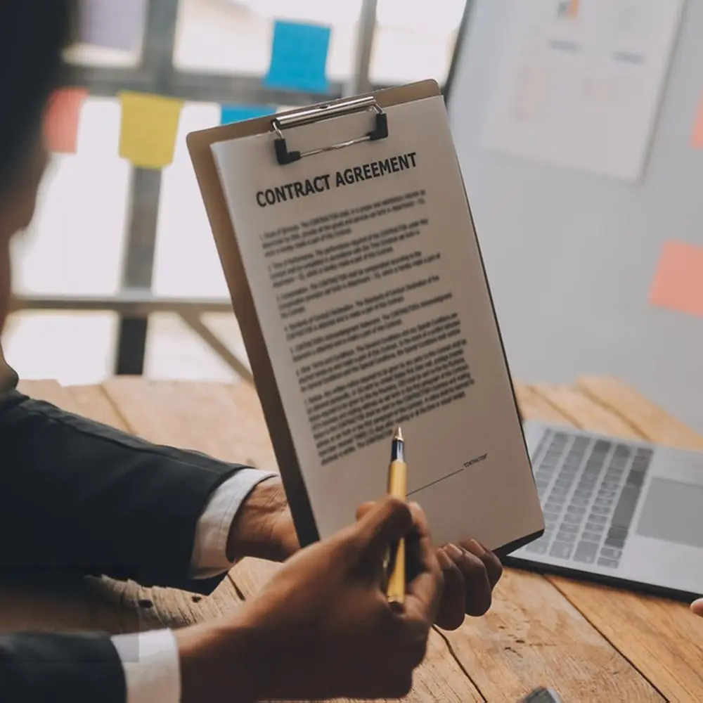 

Высококачественная деревянная подставка для письма, деревянная доска A4 A5, планшеты для обмена, низкопрофильный зажим, классическая папка для хранения, ресторан