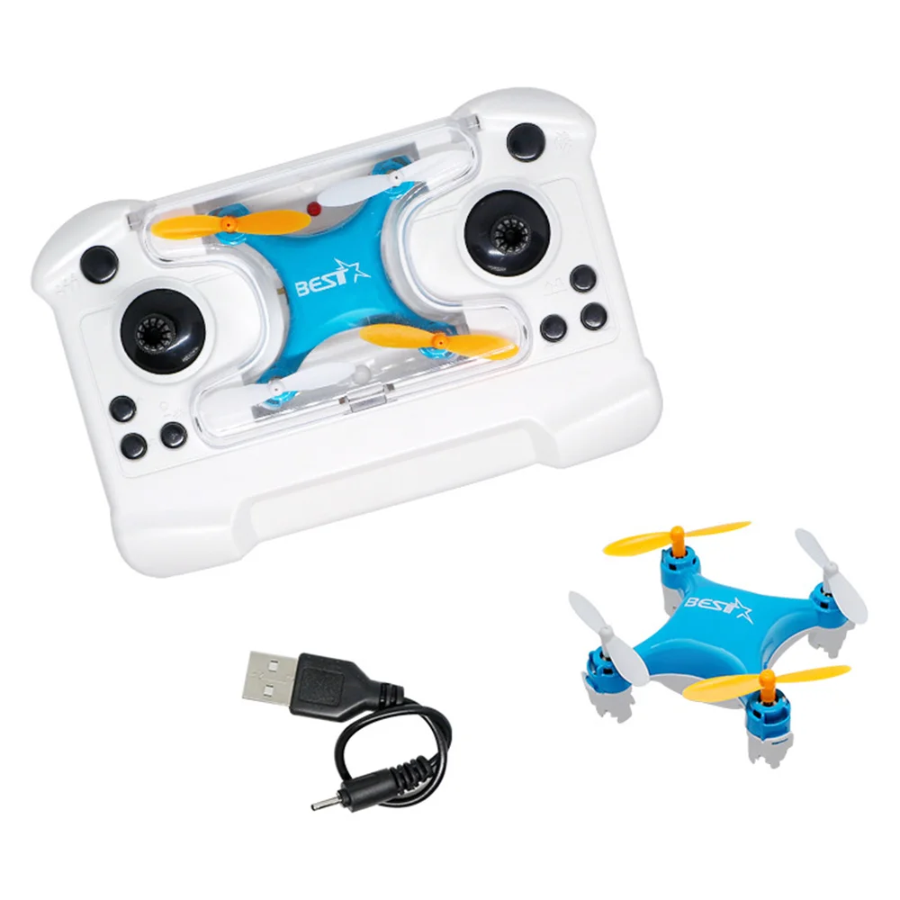 

kaevixdioeHeadless Model Remote Control Aircraft 360 Degree Roll One-touch Takeoff Landing Children's Drone Toy Plastic Portable
