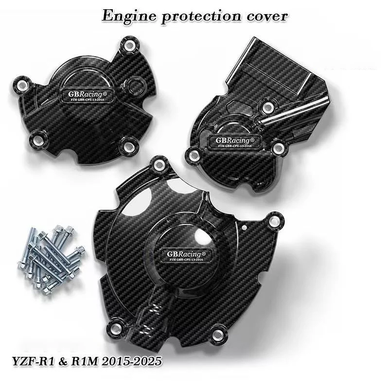 

For YAMAHA yamaha YZF R1 R1M 2015 2016 2017 2018 2019 2020 2021 2022 2023 2024 2025 GBRacing Motorcycle Engine Protection Cover