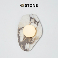 Nordic Design Irregular Stone Wall Lamp Living Room Background Bedroom Bedside Corridor Balcony Bathroom Mirror Wall Lamp Decor