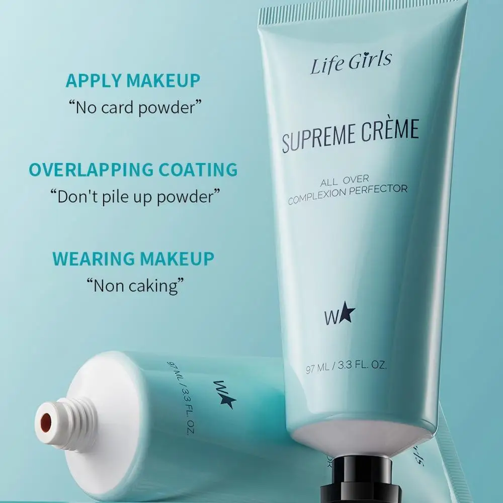 Life Girls 4 色のリキッドファンデーションフェイスコンシーラークリーム保湿ナチュラル肌の明るく長持ちしやすい塗布