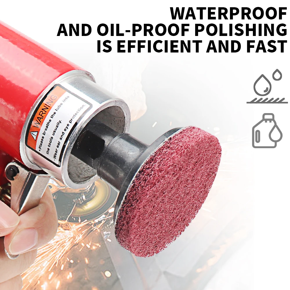 SI FANG 2/3 인치 롤 잠금 샌딩 디스크 패드 목공 금속 로타리 도구 표면 샌딩 연마 사포