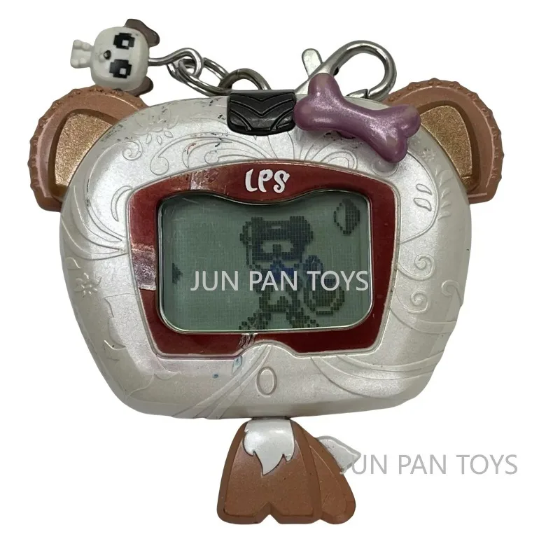 Original Littlest Pet Shop Digital Virtual Pet Handheld LCD Game Interactive Electronic Toy Kids Mini Collectible Cartoon Animal