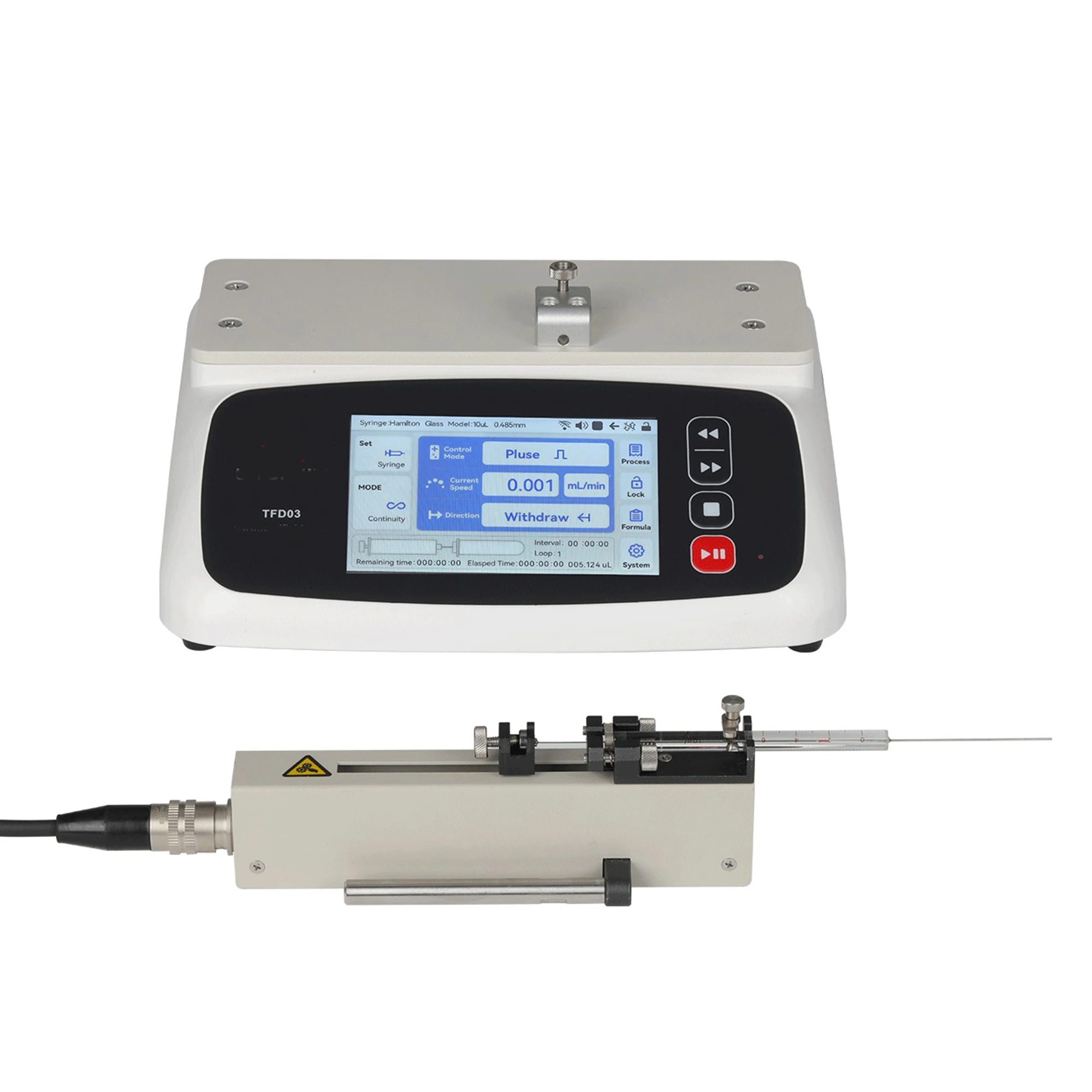 TLF TFD03-01 Kunststof laboratoriumpomp met orbitale diameter van 4 mm, aanpasbare OEM-ondersteuning