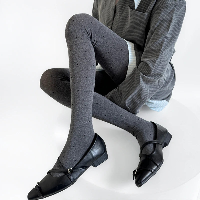 Polka Dot Tights Pantyhose Sweet Girls Thigh High Stockings Women Tights Lingerie Sexy Slim Stockings Pantyhose Female Hosiery