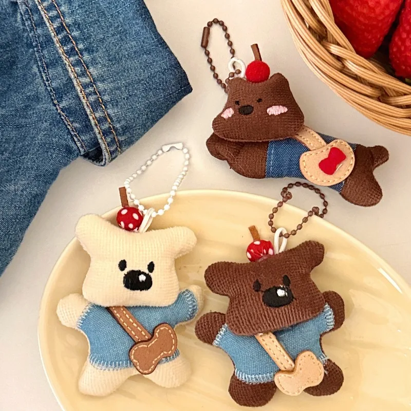 

1Pcs Cute Puppy Doll Pendant Backpack Hanging Pendant Fashion Kawaii Dog Backpack Decoration Doll Pendant for Girls & Couples