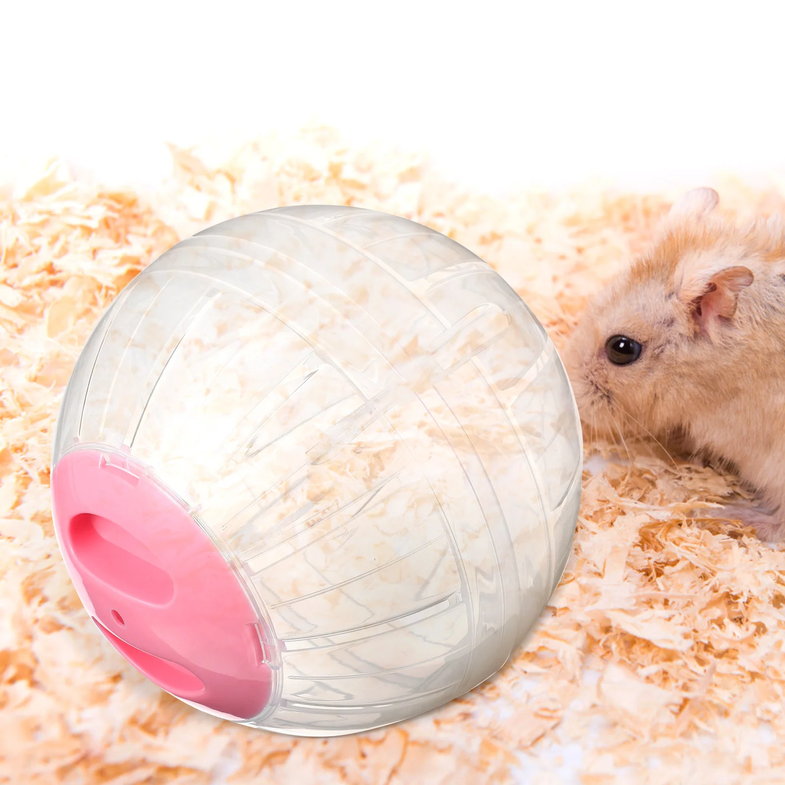

2Pcs Hamster Exercise Balls Safe Small Animals Running Balls Lock Design Ventilation Breathable for Pet Healthy Exercise