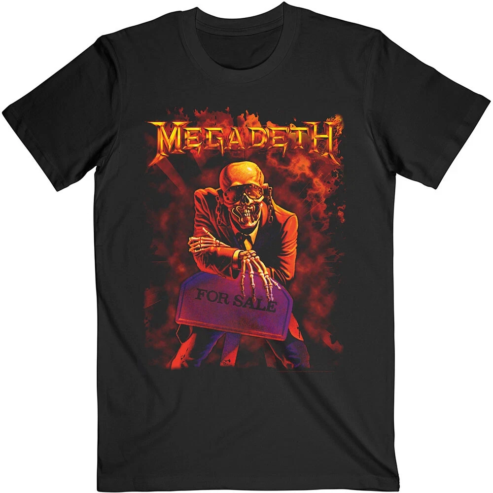 Megadeth Peace Sells But Whos Buying Vintage Black Metal Band Graphic Tee Cotton Mens Womens T-Shirt Summer Streetwear