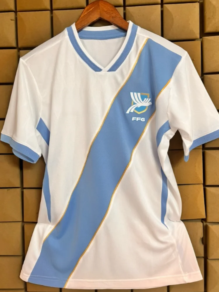 26-27 Guatemala Fans Customize 3D Printed Parent-child Football Summer and Autumn Casual Quick Drying Football T-shirt